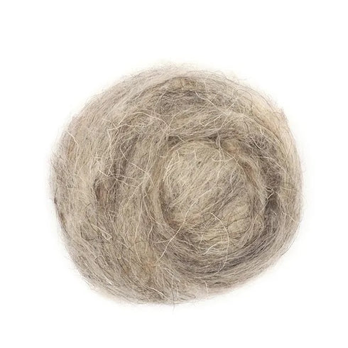 Fleck Grey Colour Combed Wool